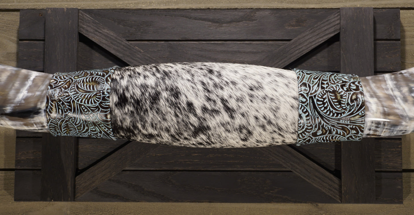 6' 8" Longhorn Wall Mount #214