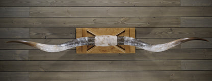 7'2" Longhorn Wall Mount #223