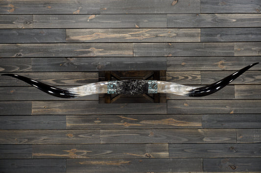 6' 10" Longhorn Wall Mount #321