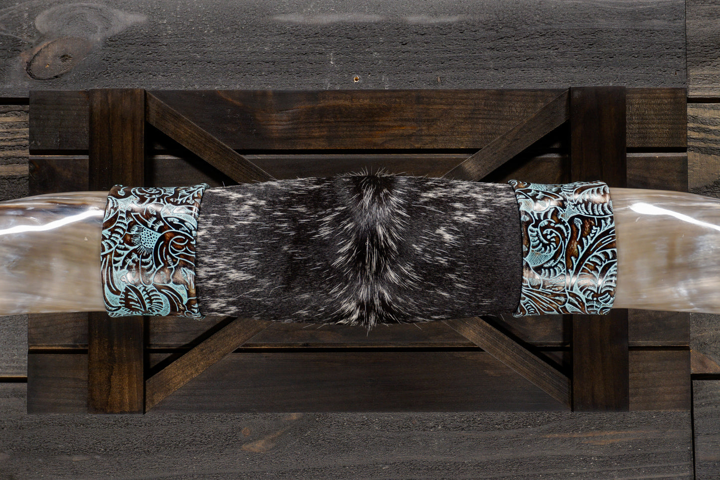 6' 10" Longhorn Wall Mount #321