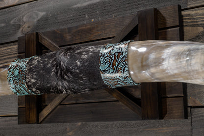 6' 10" Longhorn Wall Mount #321