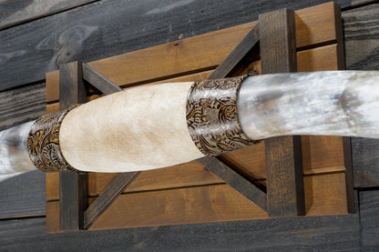 6' 8" Longhorn Wall Mount #338