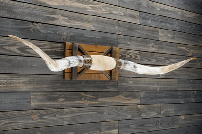 6' 8" Longhorn Wall Mount #338