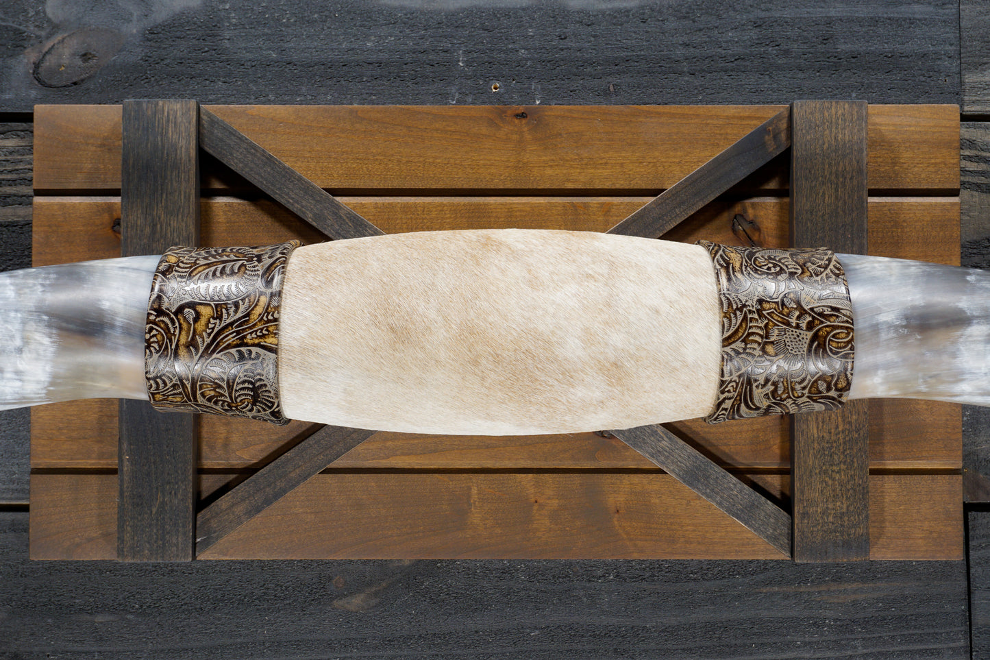 6' 8" Longhorn Wall Mount #338