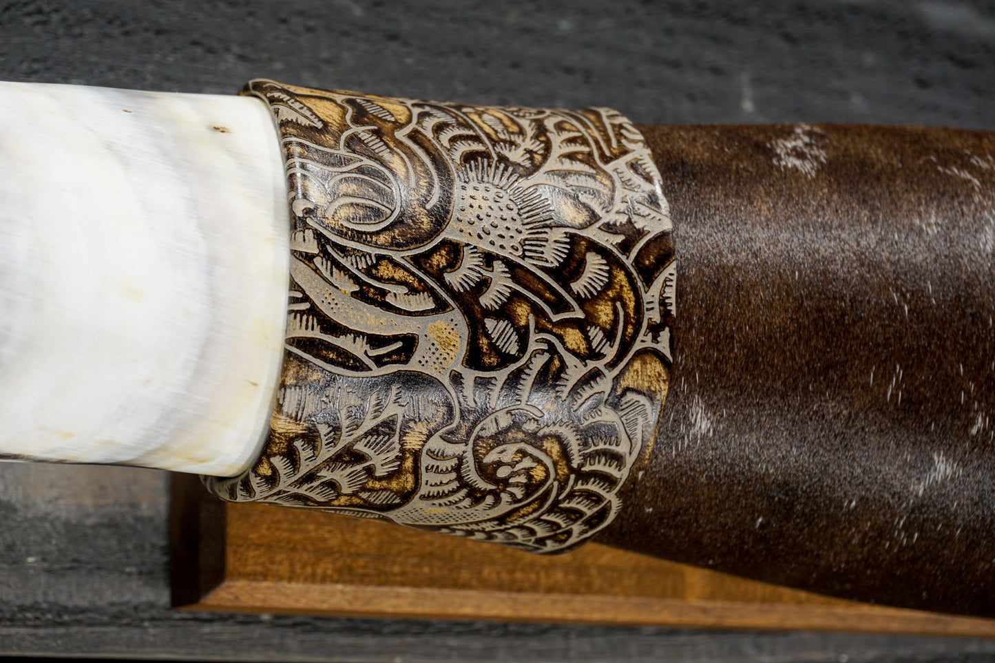 5' 8" Longhorn Wall Mount #344