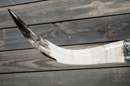 4' 3" Longhorn Wall Mount #378