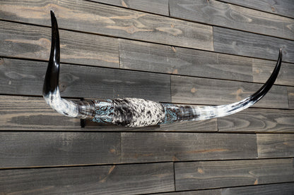 4' 0" Longhorn Wall Mount #318