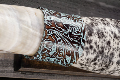 5' 8" Longhorn Wall Mount #335